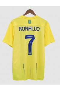 Fotbalové Dres Al-Nassr Cristiano Ronaldo #7 Domácí Oblečení 2023-24 Krátký Rukáv
